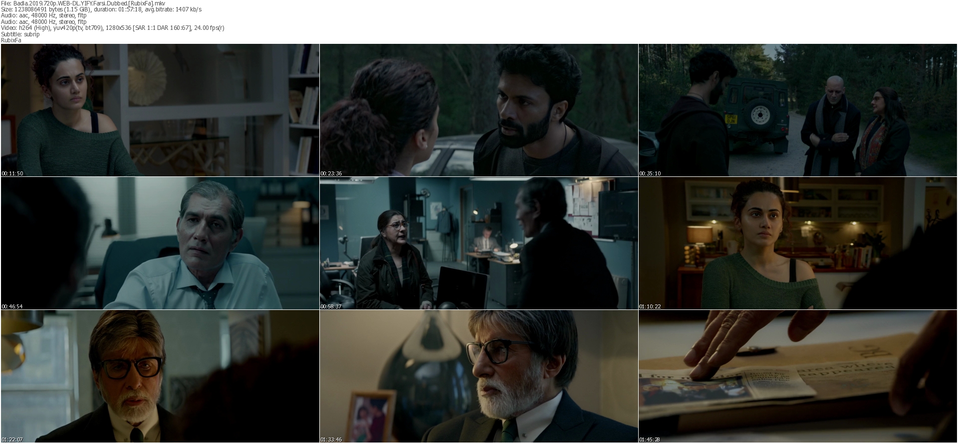 دانلود فیلم Badla 2019 دوبله فارسی